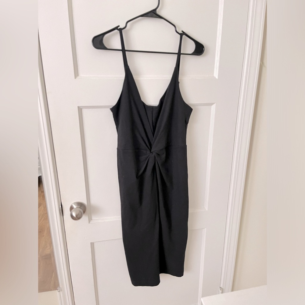 H&M front twist dress